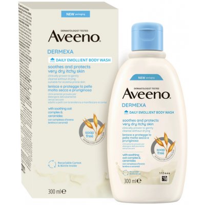 Aveeno Skin Relief Shower cleansing oil zvláčňující sprchový olej 300 ml – Zboží Mobilmania