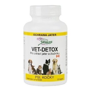 Natural Factors Nutritional Products Ltd Vet-Detox pro zdraví jater a žlučníku 30cps