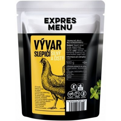 EXPRES MENU Slepičí vývar 600 g – Zbozi.Blesk.cz