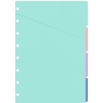Filofax Notebook, rozřazovač, pastelové barvy, A5 – Zboží Živě
