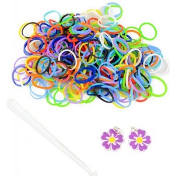 Loom Bands gumičky 200ks - barevný voňavý mix