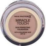 Max Factor Miracle Touch Skin Perfecting vysoce krycí make-up SPF30 045 warm Almond 11,5 g – Zboží Mobilmania