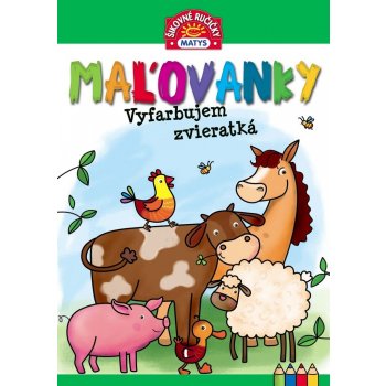 Maľovanky Vyfarbujem zvieratká