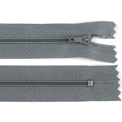 Pro Háčkování Spirálový zip pinlock No 3 délka 20 cm šedý neutrální – Hledejceny.cz