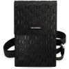Pouzdro a kryt na mobilní telefon Pouzdro Karl Lagerfeld Monogram Wallet Phone Bag černé
