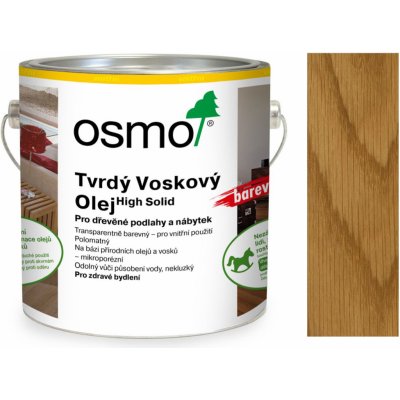 Osmo 3071 Tvrdý voskový olej barevný 2,5 l Medový – Zboží Mobilmania