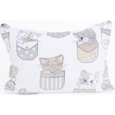 MKLuzkoviny.cz mikroplyš Exclusive Kočičky v kapse 40 x 60 cm – Zboží Dáma
