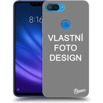 Pouzdro Picasee silikonové Xiaomi Mi 8 Lite - Vlastní design/motiv čiré