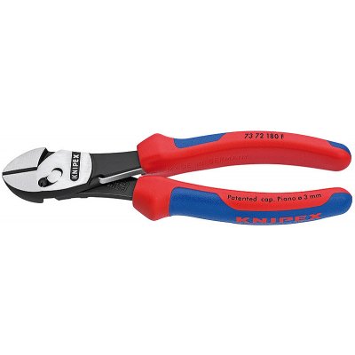 Kleště twinforce® výkonné na štípání drátu, s pružinou, knipex 7372180f – Zbozi.Blesk.cz