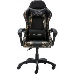 vidaXL černá a maskáčová umělá kůže [320095] – Zboží Dáma