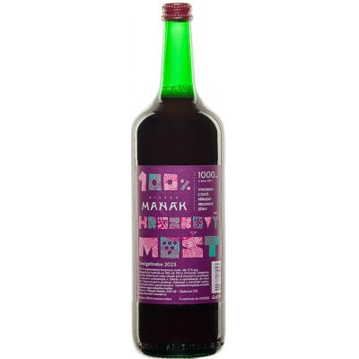 Vinařství Maňák Mošt hroznový Zweigeltrebe Maňák 1 l – Zbozi.Blesk.cz
