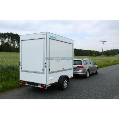 TOMPLAN Přívěs prodejní stánek THE 252.01 750kg 250x150x200cm – Sleviste.cz