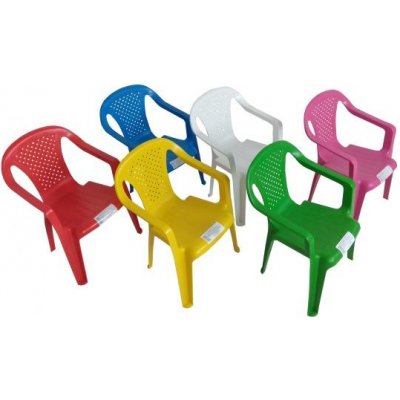 Progarden Židlička plastová dětská žlutá – Zboží Mobilmania