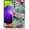 Pouzdro a kryt na mobilní telefon Samsung Picasee silikonové Samsung Galaxy A52 5G Hawaii černé