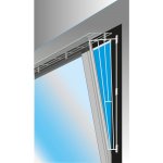 Trixie ochranná mříž do boku okna zkosená 62 x 8/16 cm – Zboží Mobilmania