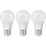 Nedis LBE27A601P3 LED žárovka, E27, A60, 220V, 4,9W, teplá bílá, 470lm, 2700K, matná, 3ks LBE27A601P3 – Hledejceny.cz