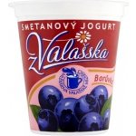 Mlékárna Valašské Meziříčí Smetanový jogurt z Valašska borůvka 150 g – Sleviste.cz