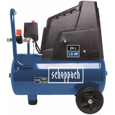 Compresseur d'air horizontal Scheppach HC06 - 6L - 1200 W - 8 bars