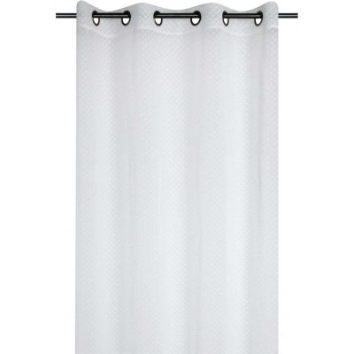 STOF Bílá, průhledná záclona, 135 x 260 cm bílý – Hledejceny.cz