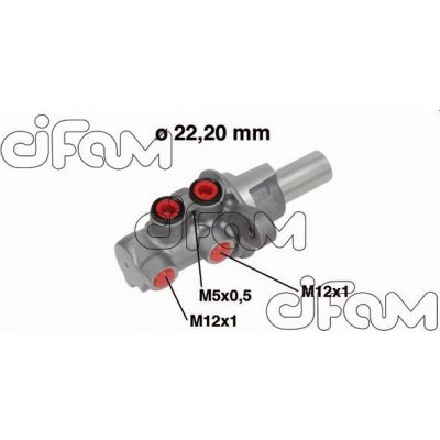 CIFAM Hlavní brzdový válec CFM 202-686 – Zboží Mobilmania