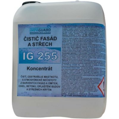 Impaguard IG 255 - Silný a rychlý čistič fasád, střech a dlažeb - koncentrát 5 kg – Sleviste.cz