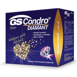 GS Condro Diamant péče o klouby, vazy, šlachy 100 + 50 tablet DÁRKOVÉ balení 2022