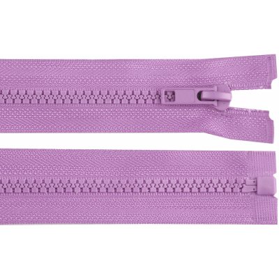 Kostěný zip No 5 délka 75 cm bundový, malé, 167 fialová lila – Hledejceny.cz