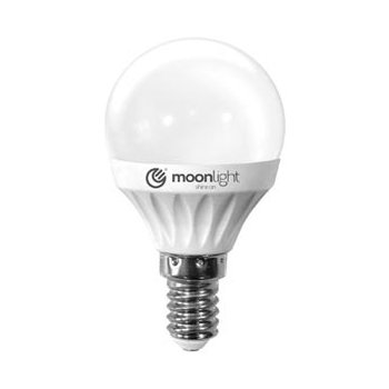 Moonlight LED žárovka E14 220-240V 5W 405lm 6000k studená 50000h 2835 45mm/83mm