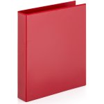 LINARTS Pořadač 4 kroužkové s přebalem A4, 60 mm, červený – Zboží Živě