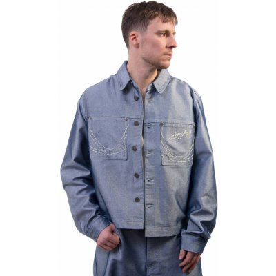 Karl Kani Jeans Cropped Silver Denim Jacket – Hledejceny.cz