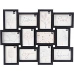 Giftdecor Fotorámeček na více fotografií, 12 fotek 10x15 cm, černý – Hledejceny.cz