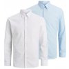 Pánská Košile Jack&Jones pánská košile JJJOE slim fit 2 pack 12182995 cashmere blue