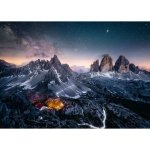 RAVENSBURGER Dechberoucí hory: Tre Cime Dolomity Itálie 1000 dílků – Zboží Dáma