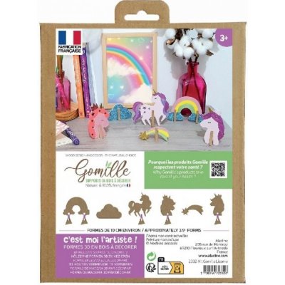 AladinE Kreativní dřevěná sada Gomille Jedonorožci – Hledejceny.cz