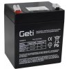 Olověná baterie Geti 12V/5.0Ah