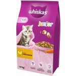 Whiskas Junior s kuřecím masem 1,4 kg – Hledejceny.cz
