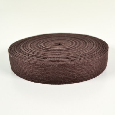 Takoy Bavlněný popruh 3 cm čokoládový – Zboží Dáma