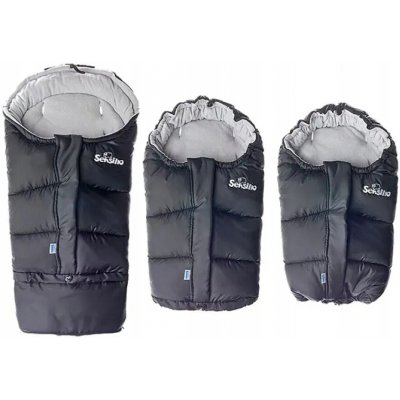 Sensillo Zimní COMBI polar 3v1 grafitový šedý – Zboží Mobilmania