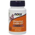 Now Foods Foods Ubiquinol CoQH-CF Kaneka 50 mg x 60 kapslí – Hledejceny.cz