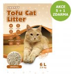 Smarty Tofu Cat Litter Original podestýlka bez vůně 6 x 6 l – Zboží Dáma