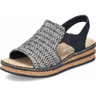 Rieker 62971-00 koturn – Zboží Dáma