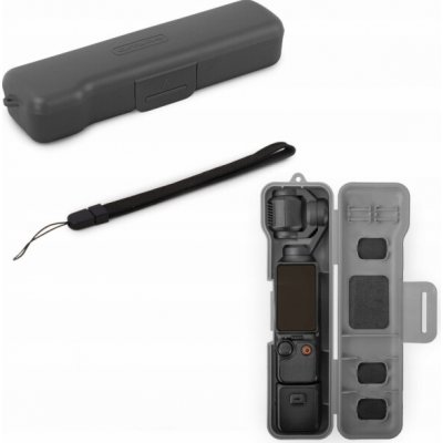 SunnyLife Kryt a přepravní pouzdro pro DJI Osmo Pocket 3 + příslušenství Černý Op3-k981-d – Zboží Živě