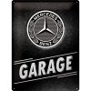 Obraz Retro cedule plech 30 x 40 cm Mercedes-Benz Garage