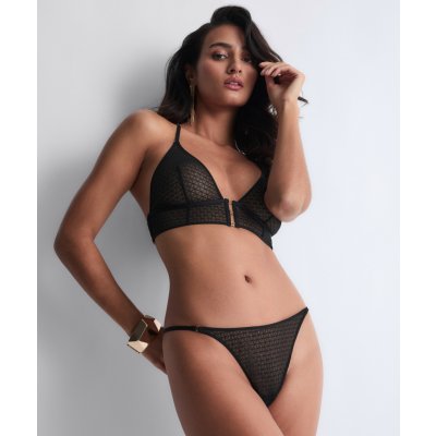 Podprsenka a kalhotky AUBADE (P080E-5-02) černá – Zboží Mobilmania