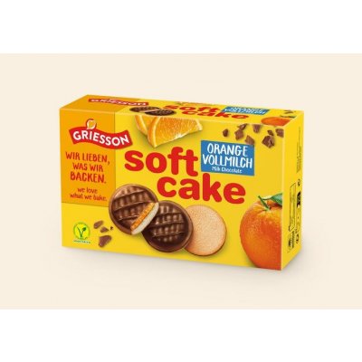 Griesson de Beukelaer piškoty s pomerančovou příchutí v mléčné čokoládě 2 x 150 g – Zboží Dáma