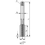 BUČOVICE TOOLS Závitník ruční sadový din 2181 m6x0,75 2n no i.(1140611) – Zboží Mobilmania