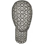 Černá kovová hlava – Sleviste.cz