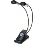 Konig & Meyer 12244 Music stand light Double2 LED FlexLight black – Zboží Dáma