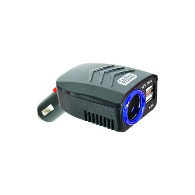CARPOINT Rozdvojka USB 12V/24V 4,8A se zásuvkou – Zboží Mobilmania