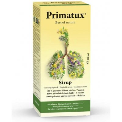 Primatux Sirup 200 ml – Hledejceny.cz